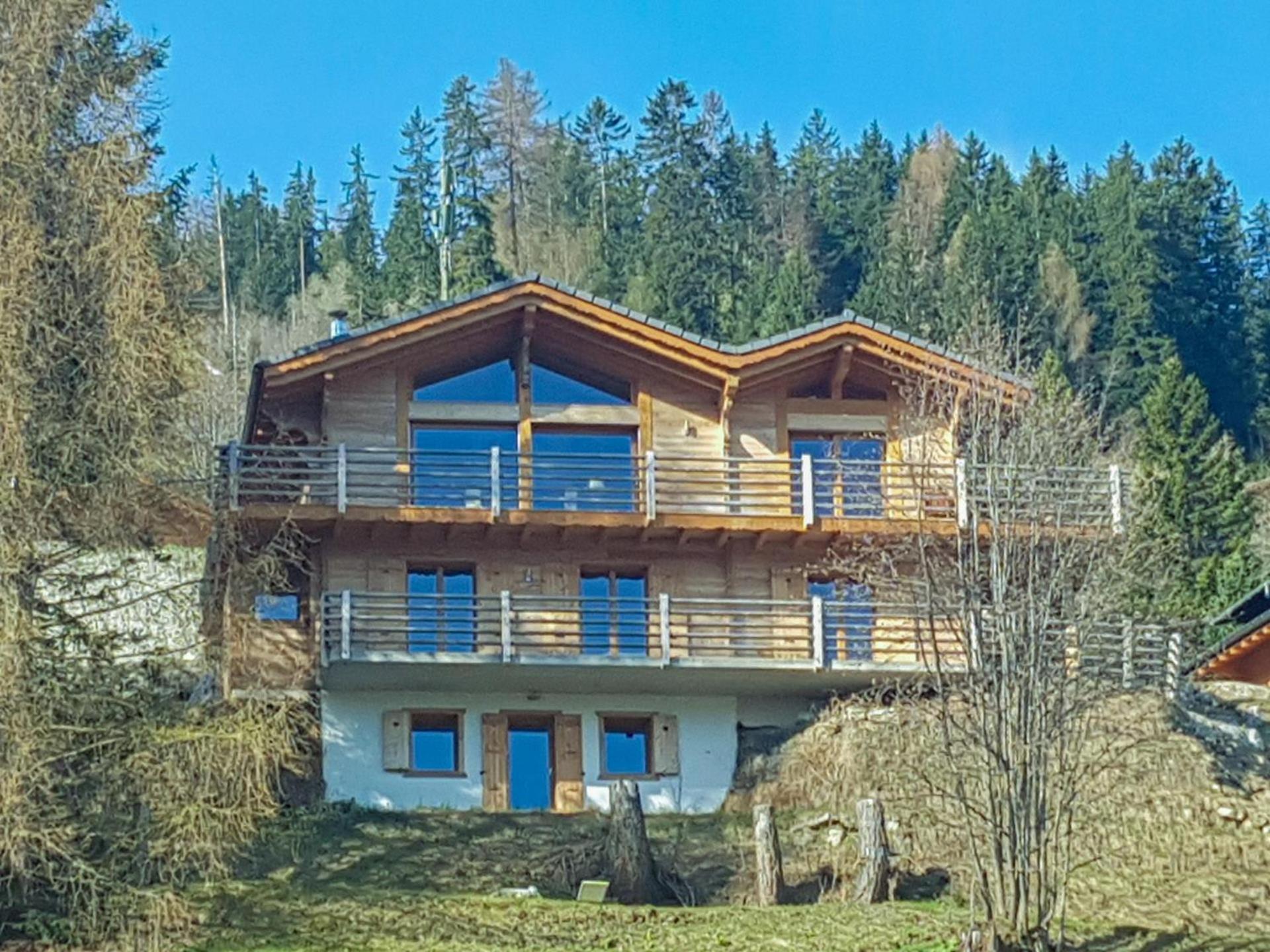 Chalet Le Cerf La Tzoumaz Exterior foto